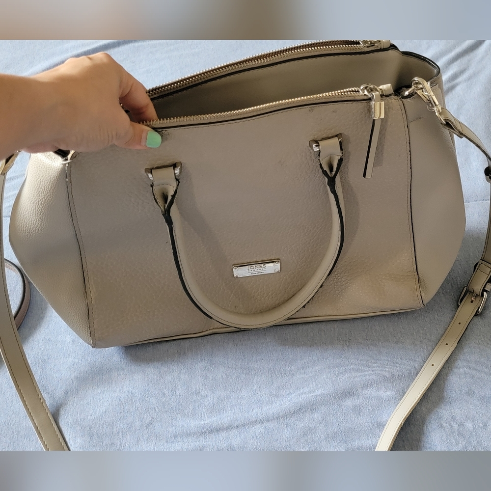 Jones New York Elegant Beige Handbag